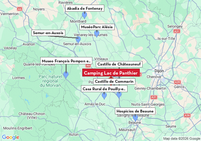 Mapa de ciudades para visitar