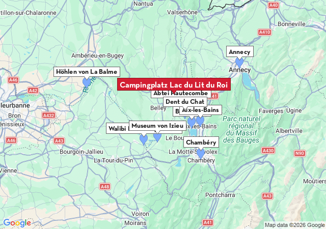 Karte der Sehensw&uuml;rdigkeiten