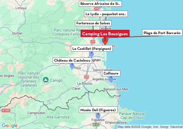 Carte des villes &agrave; visiter