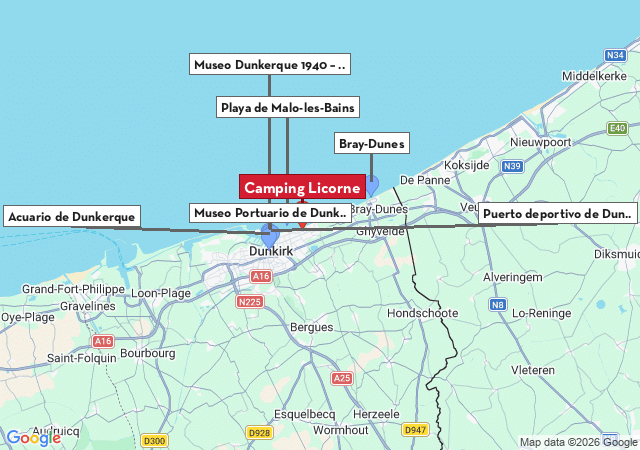 Mapa de ciudades para visitar