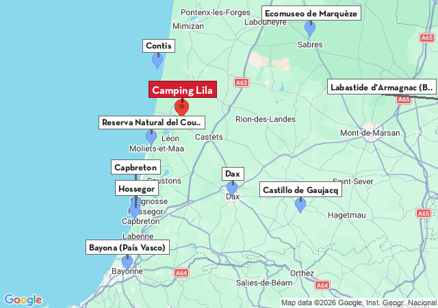 Mapa de ciudades para visitar