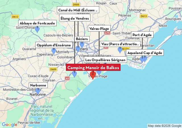 Carte des villes à visiter