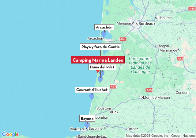 Mapa de ciudades para visitar