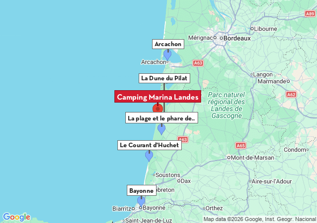 Carte des villes &agrave; visiter