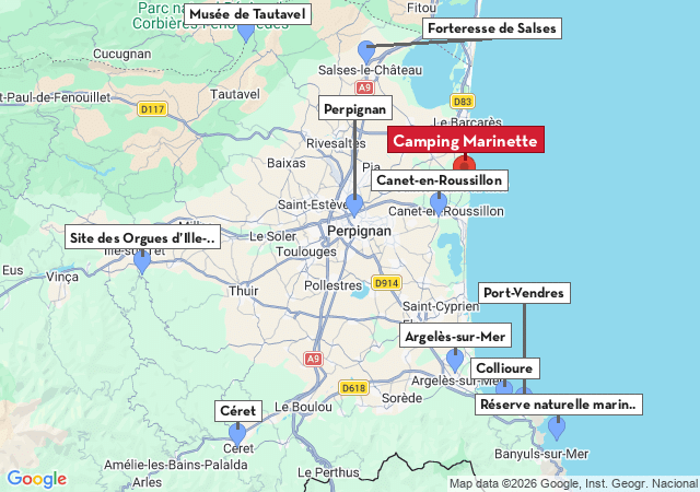 Carte des villes &agrave; visiter
