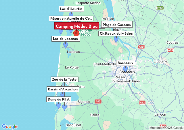 Carte des villes &agrave; visiter