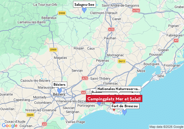 Karte der Sehensw&uuml;rdigkeiten