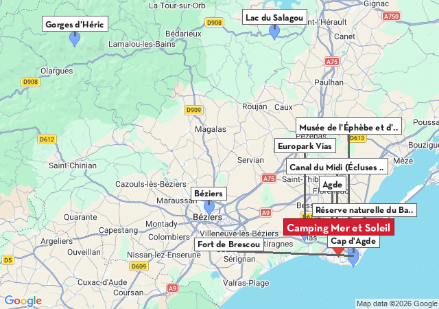 Carte des villes &agrave; visiter