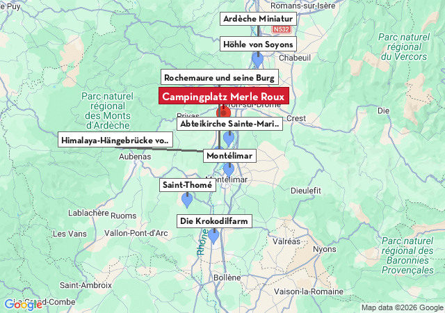 Karte der Sehenswürdigkeiten
