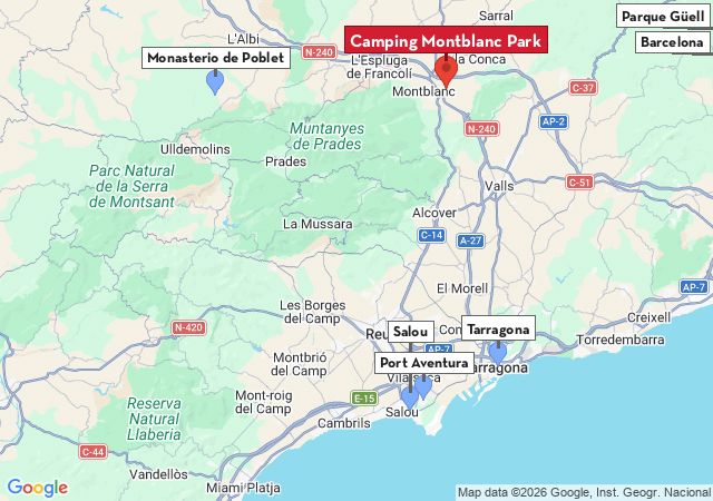 Mapa de ciudades para visitar