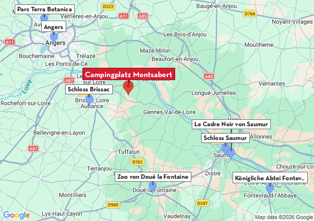 Karte der Sehensw&uuml;rdigkeiten