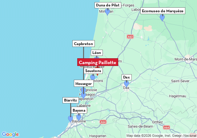 Mapa de ciudades para visitar