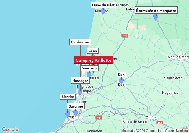 Carte des villes &agrave; visiter