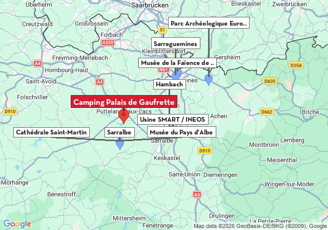 Carte des villes &agrave; visiter