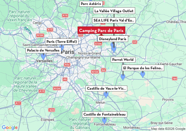 Mapa de ciudades para visitar