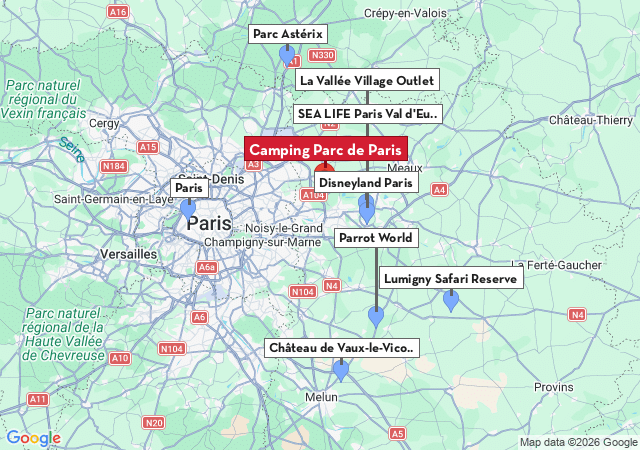 Carte des villes &agrave; visiter