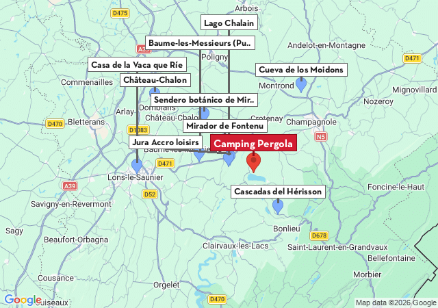 Mapa de ciudades para visitar