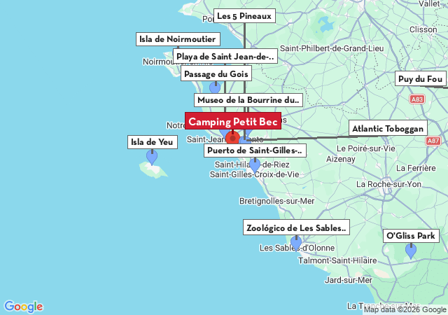 Mapa de ciudades para visitar