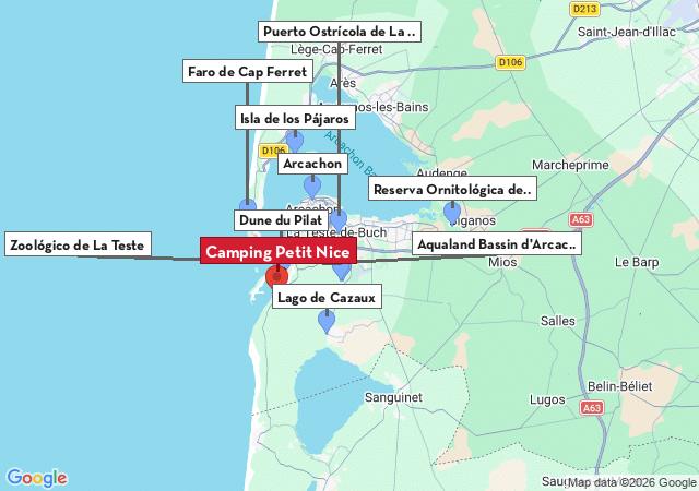 Mapa de ciudades para visitar