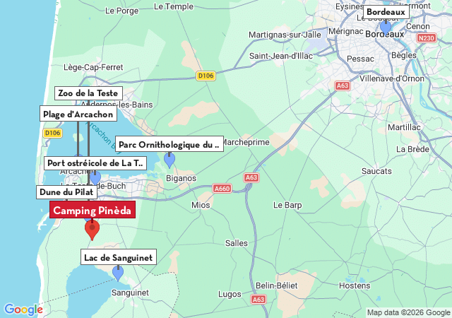 Carte des villes &agrave; visiter