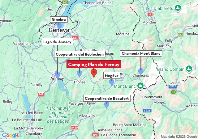 Mapa de ciudades para visitar