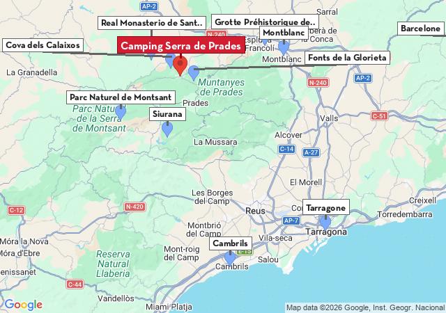 Carte des villes &agrave; visiter