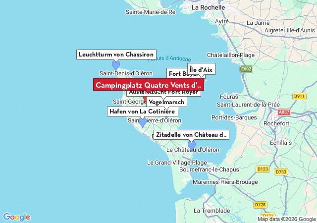 Karte der Sehensw&uuml;rdigkeiten