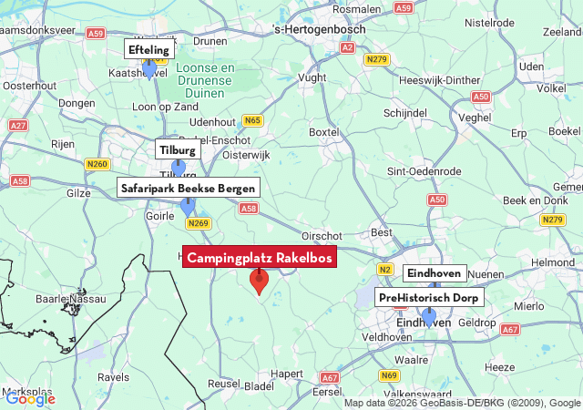 Karte der Sehensw&uuml;rdigkeiten