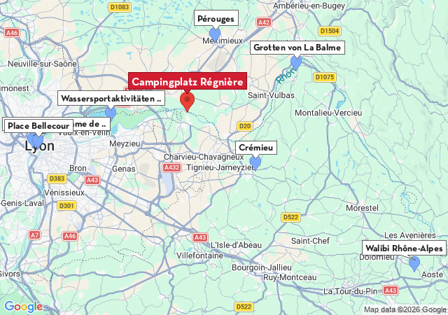 Karte der Sehensw&uuml;rdigkeiten