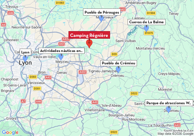 Mapa de ciudades para visitar