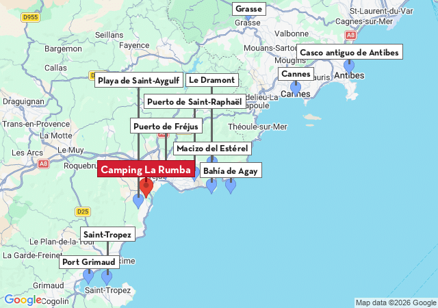 Mapa de ciudades para visitar