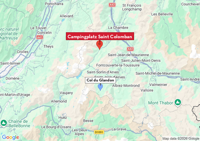 Karte der Sehenswürdigkeiten