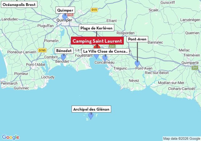 Carte des villes &agrave; visiter