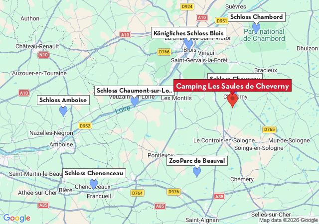 Karte der Sehensw&uuml;rdigkeiten