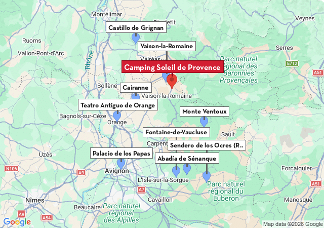 Mapa de ciudades para visitar