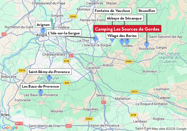 Carte des villes à visiter