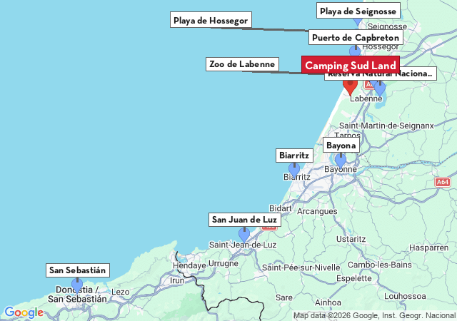 Mapa de ciudades para visitar