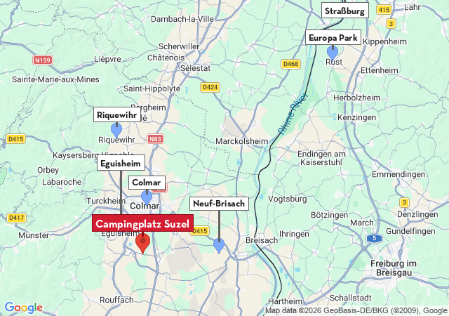 Karte der Sehensw&uuml;rdigkeiten