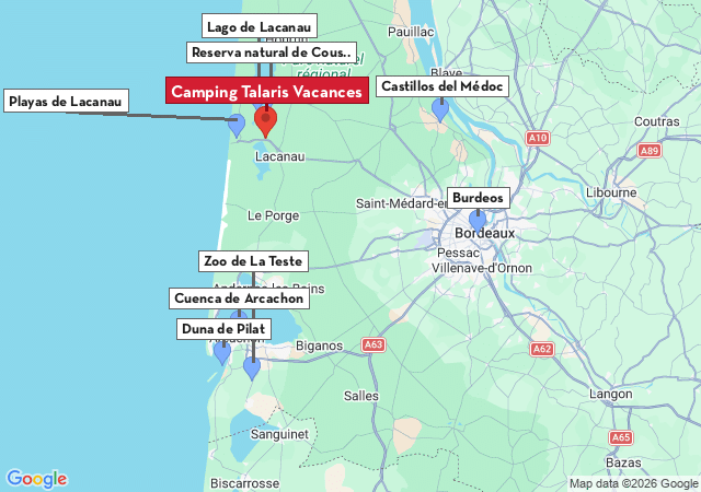 Mapa de ciudades para visitar