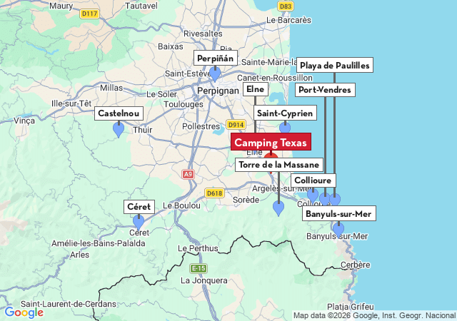 Mapa de ciudades para visitar