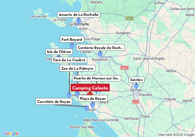 Mapa de ciudades para visitar