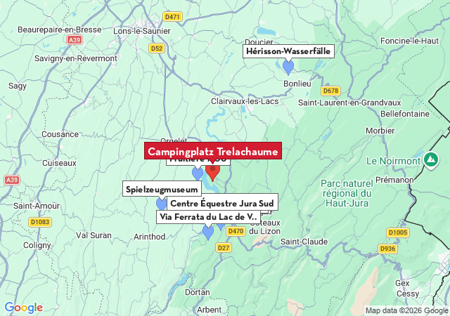 Karte der Sehensw&uuml;rdigkeiten