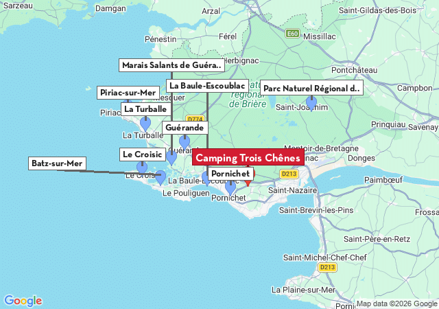 Carte des villes &agrave; visiter