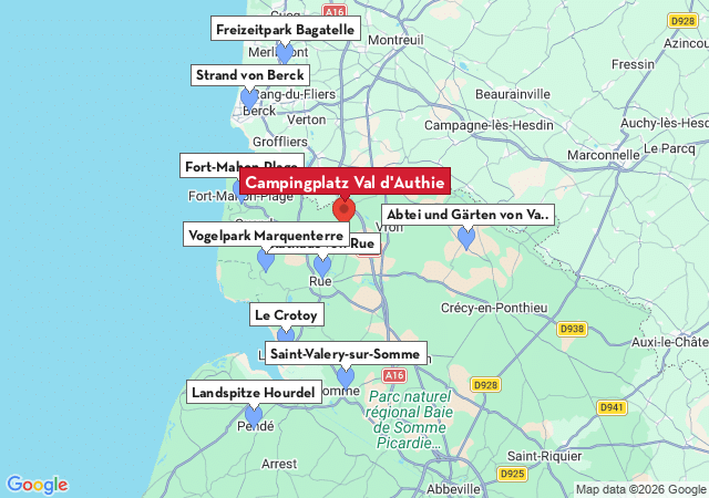 Karte der Sehensw&uuml;rdigkeiten