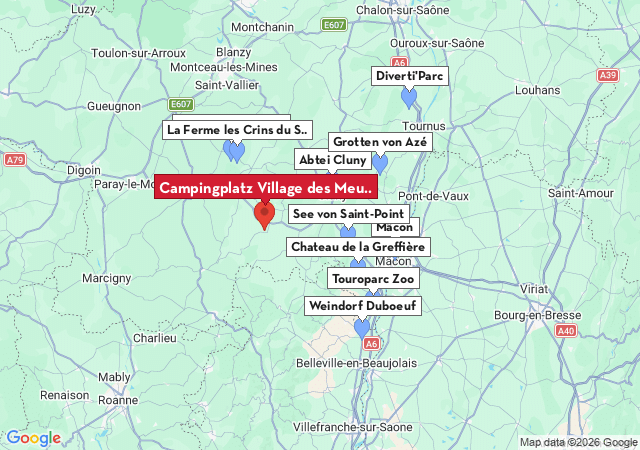 Karte der Sehensw&uuml;rdigkeiten