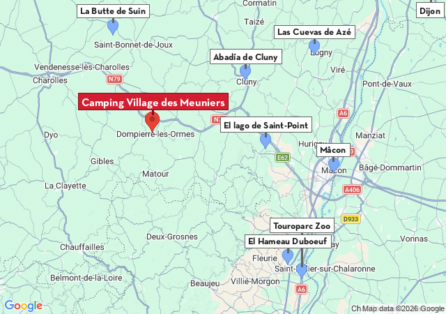 Mapa de ciudades para visitar