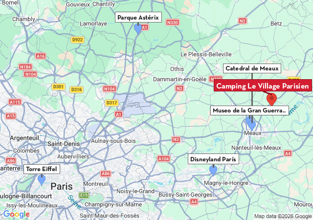 Mapa de ciudades para visitar