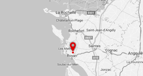 carte Camping celeste