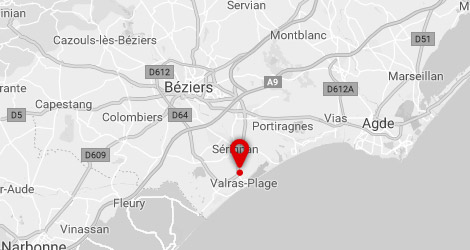 carte Camping hermitage