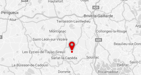 carte Camping palombiere